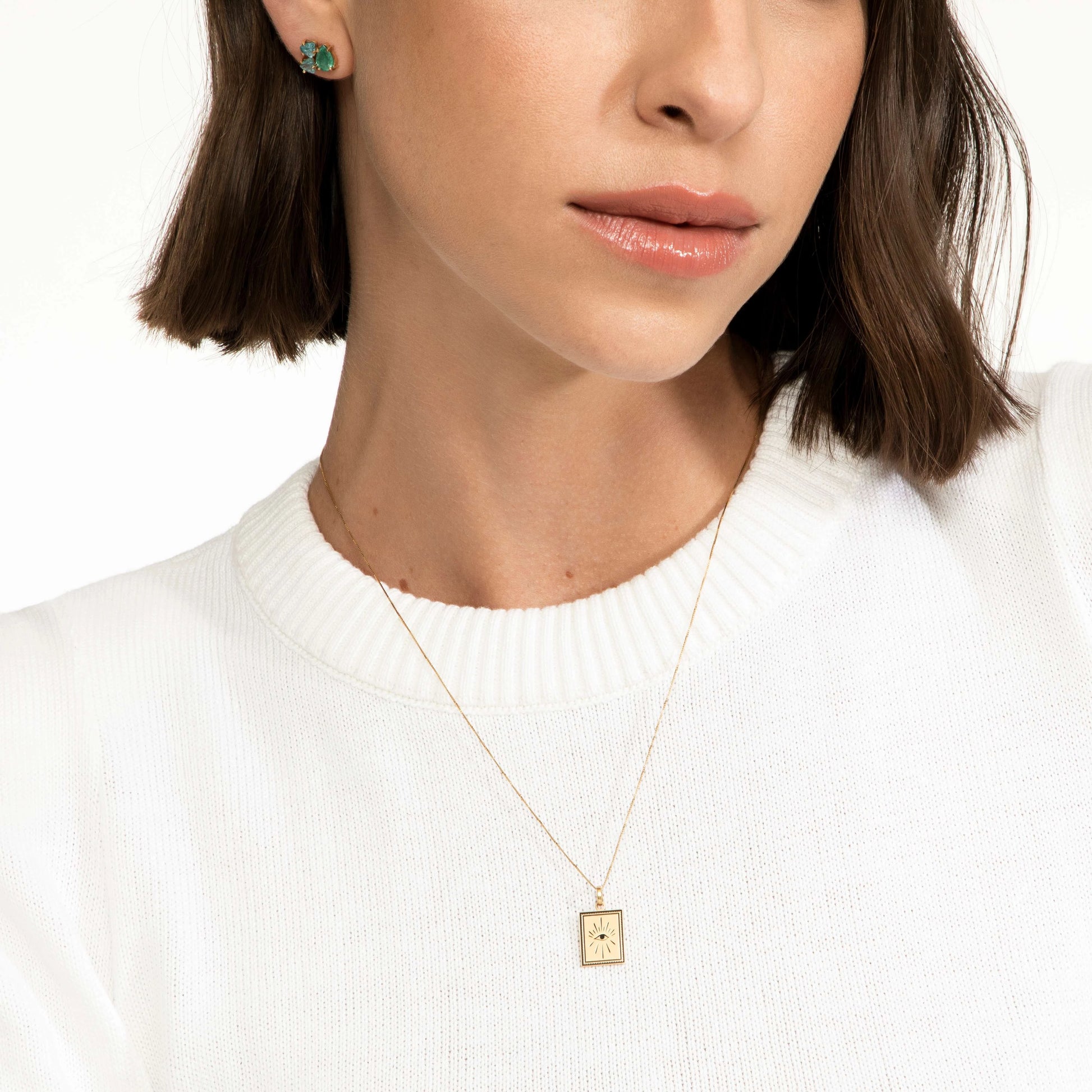 PINGENTE CARTA OLHO GREGO