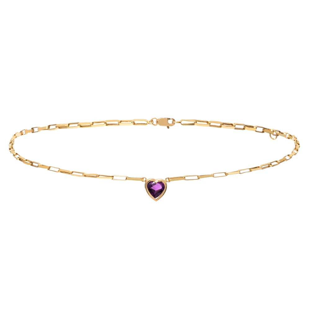 COLAR CORAÇÃO COM FIO CARTIER