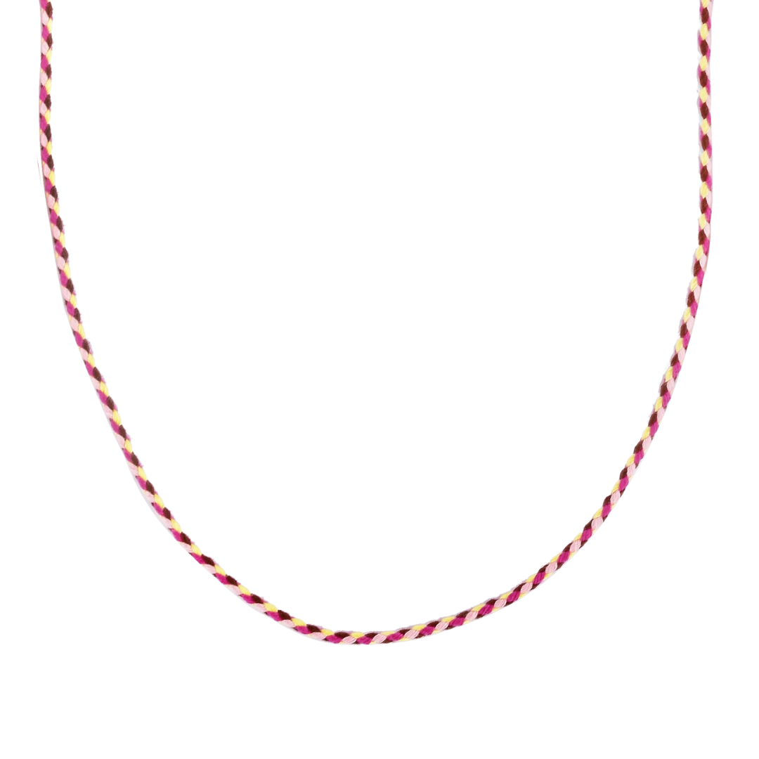 COLAR FIO CORDA COM PONTEIRAS