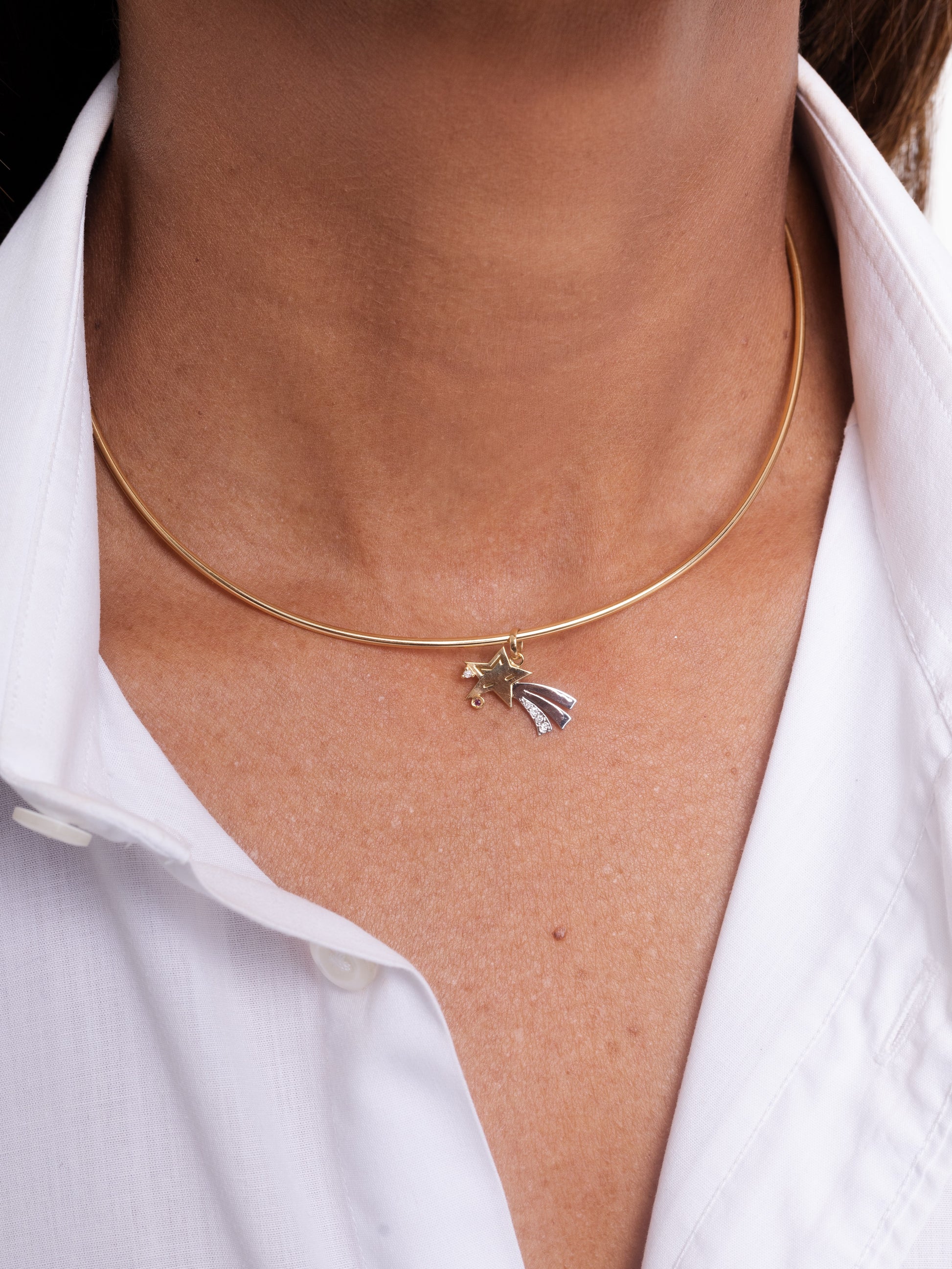 PINGENTE ESTRELA CADENTE