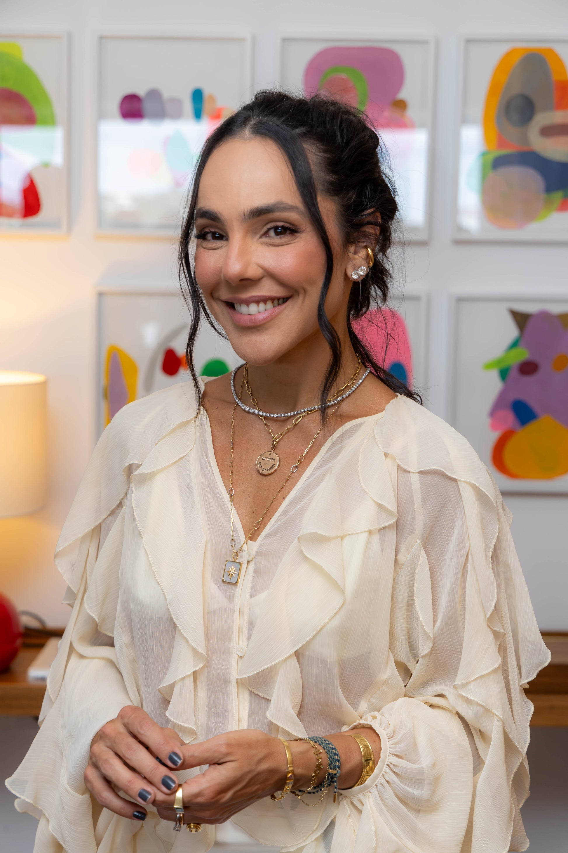 PINGENTE ESTRELA COM DIAMANTE