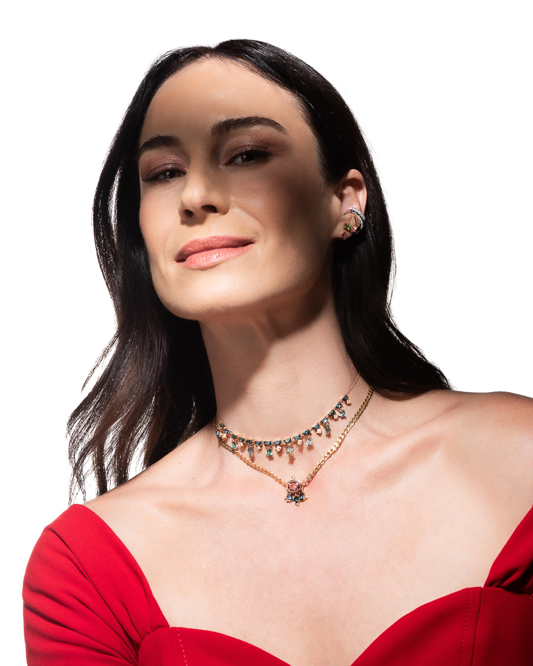 COLAR COM TURMALINAS