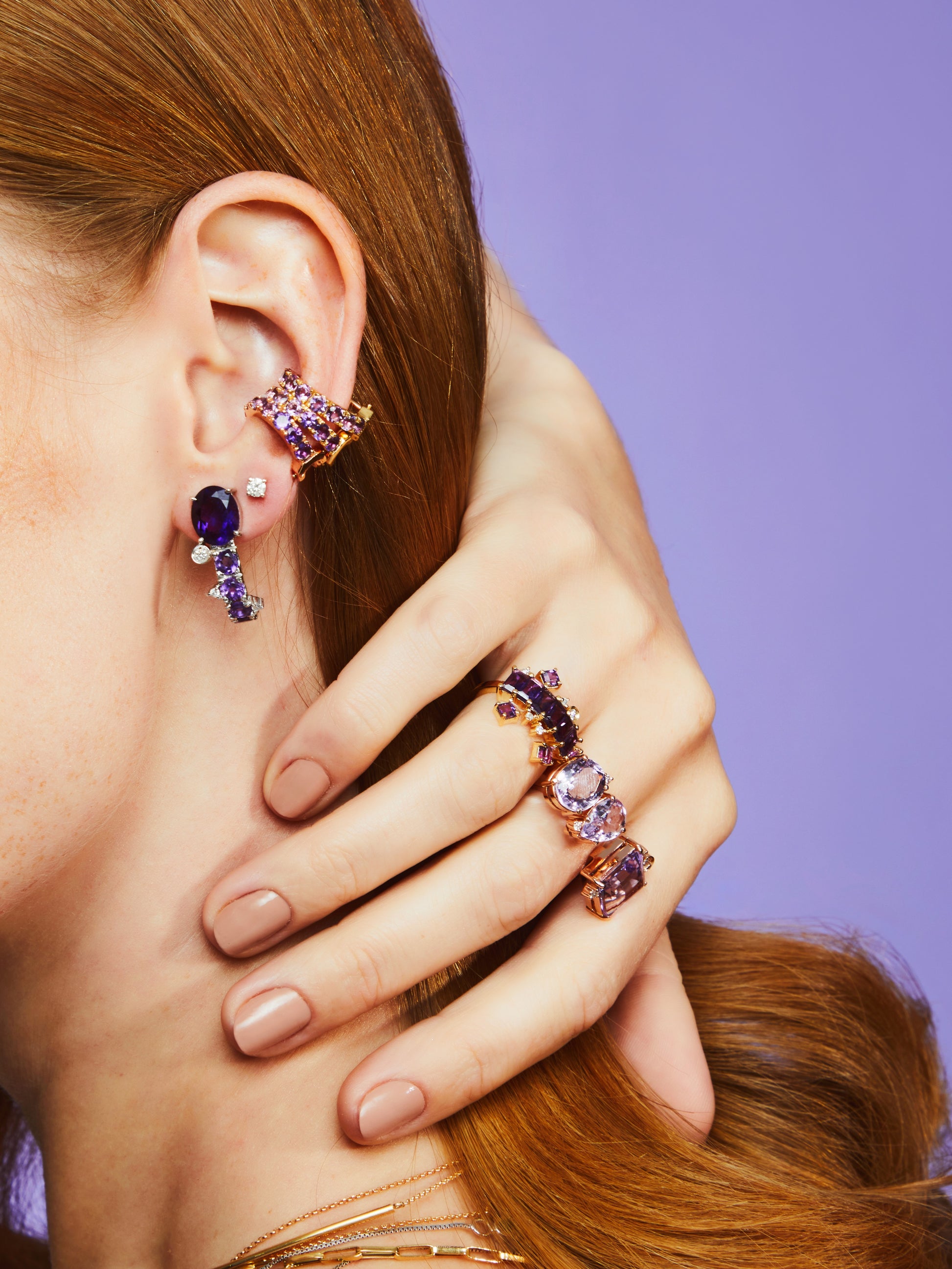 BRINCO CÔNCAVO AMETISTA