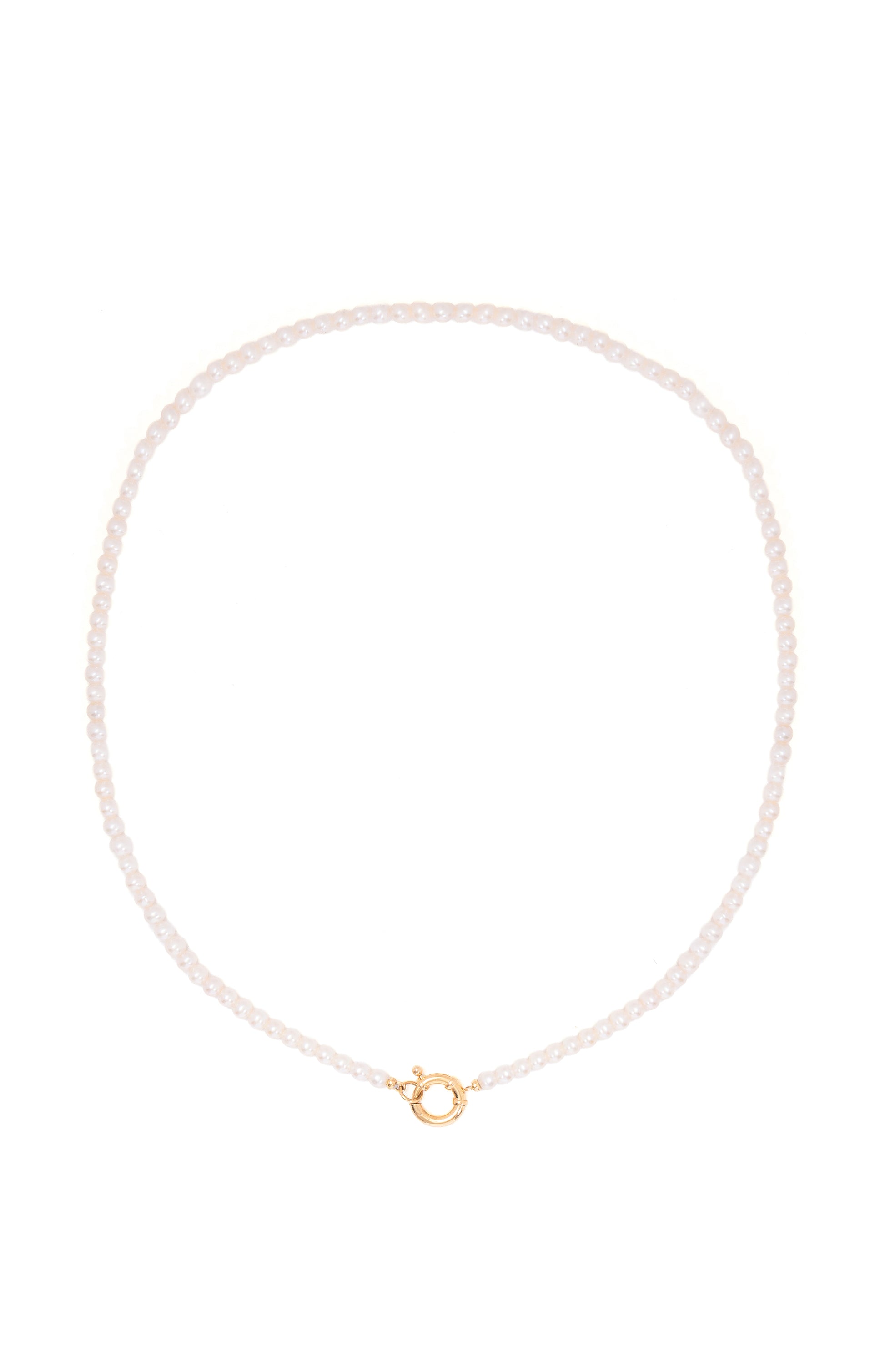 COLAR PERÓLAS COM ELO