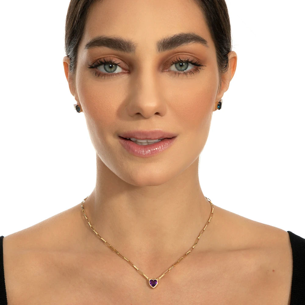 COLAR CORAÇÃO COM FIO CARTIER