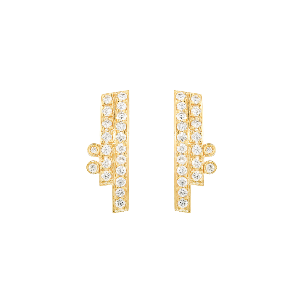 BRINCO CRAVEJADO COM DIAMANTES