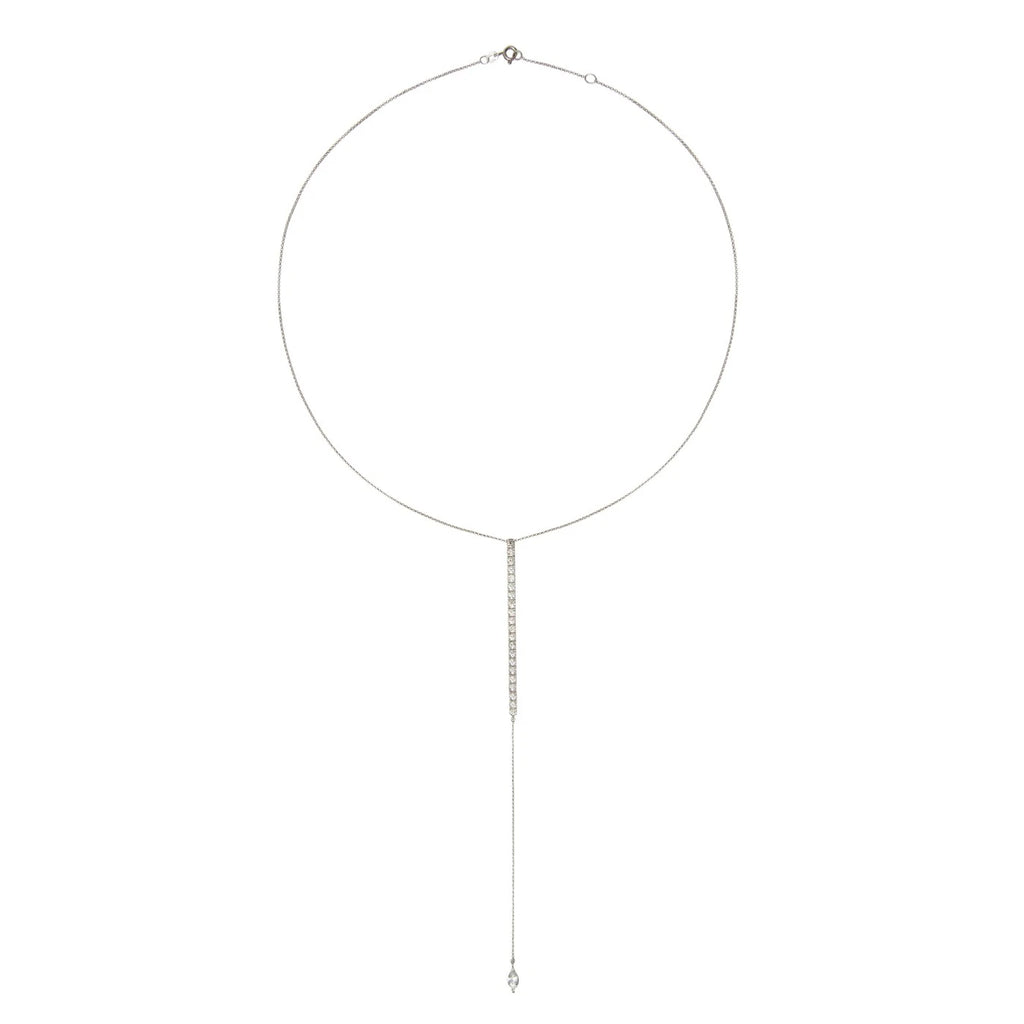 COLAR GRAVATINHA COM DIAMANTES