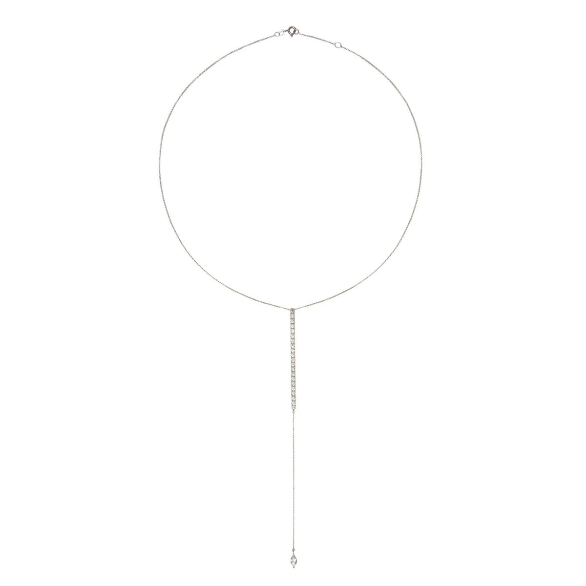 COLAR GRAVATINHA COM DIAMANTES