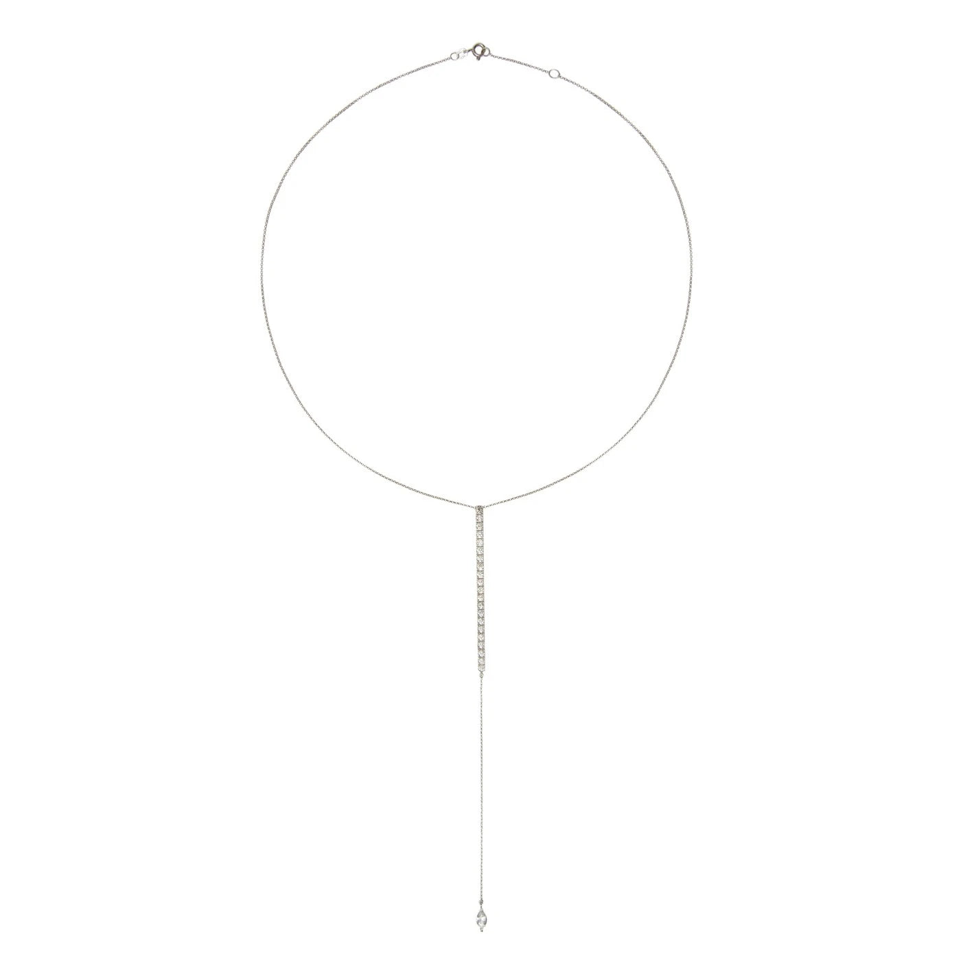 COLAR GRAVATINHA COM DIAMANTES