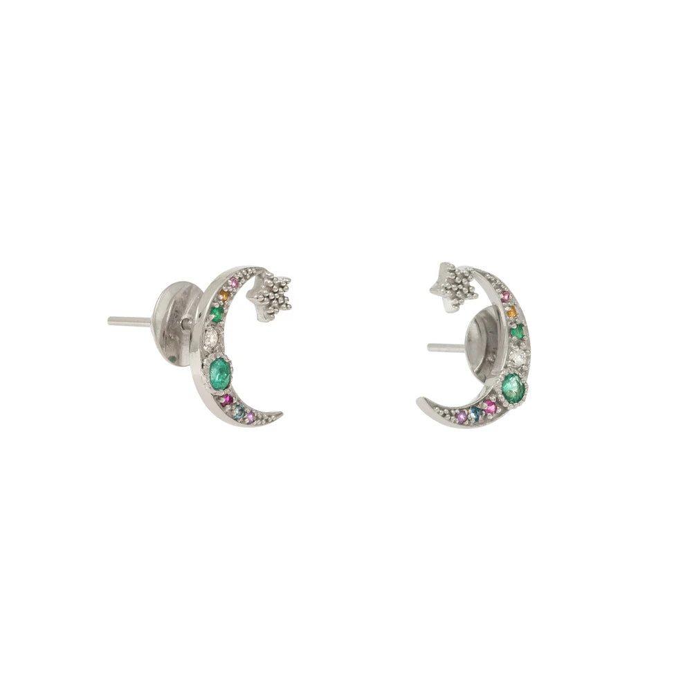 BRINCO LUA COM GEMAS COLORIDAS