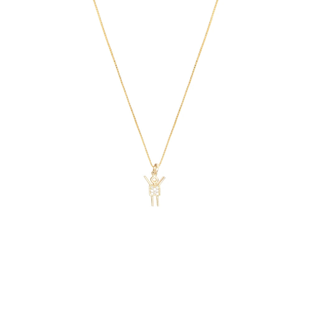 PINGENTE BOY COM DIAMANTES
