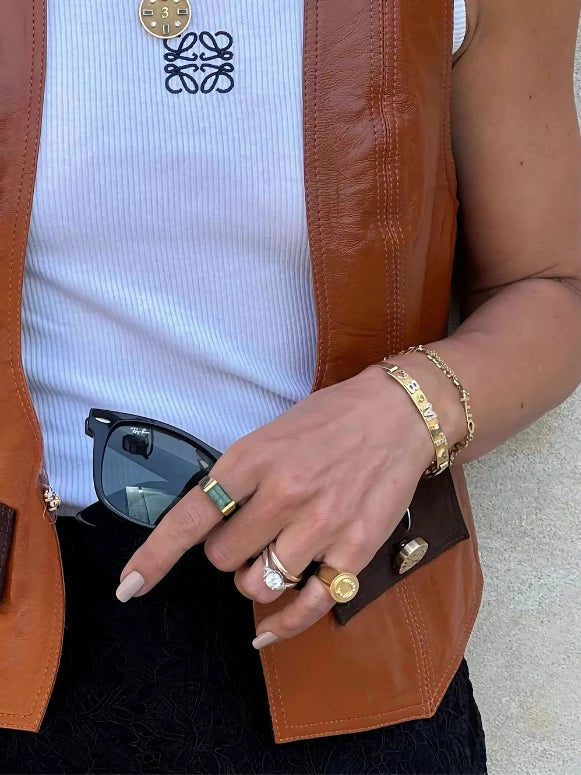 PULSEIRA BRACELETE INICIAIS