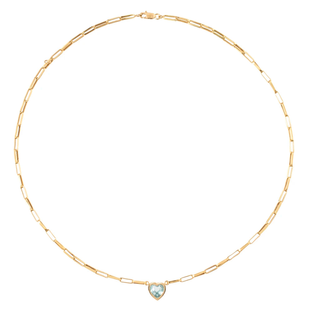 COLAR CORAÇÃO COM FIO CARTIER