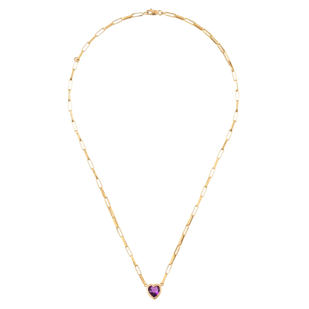 COLAR CORAÇÃO COM FIO CARTIER