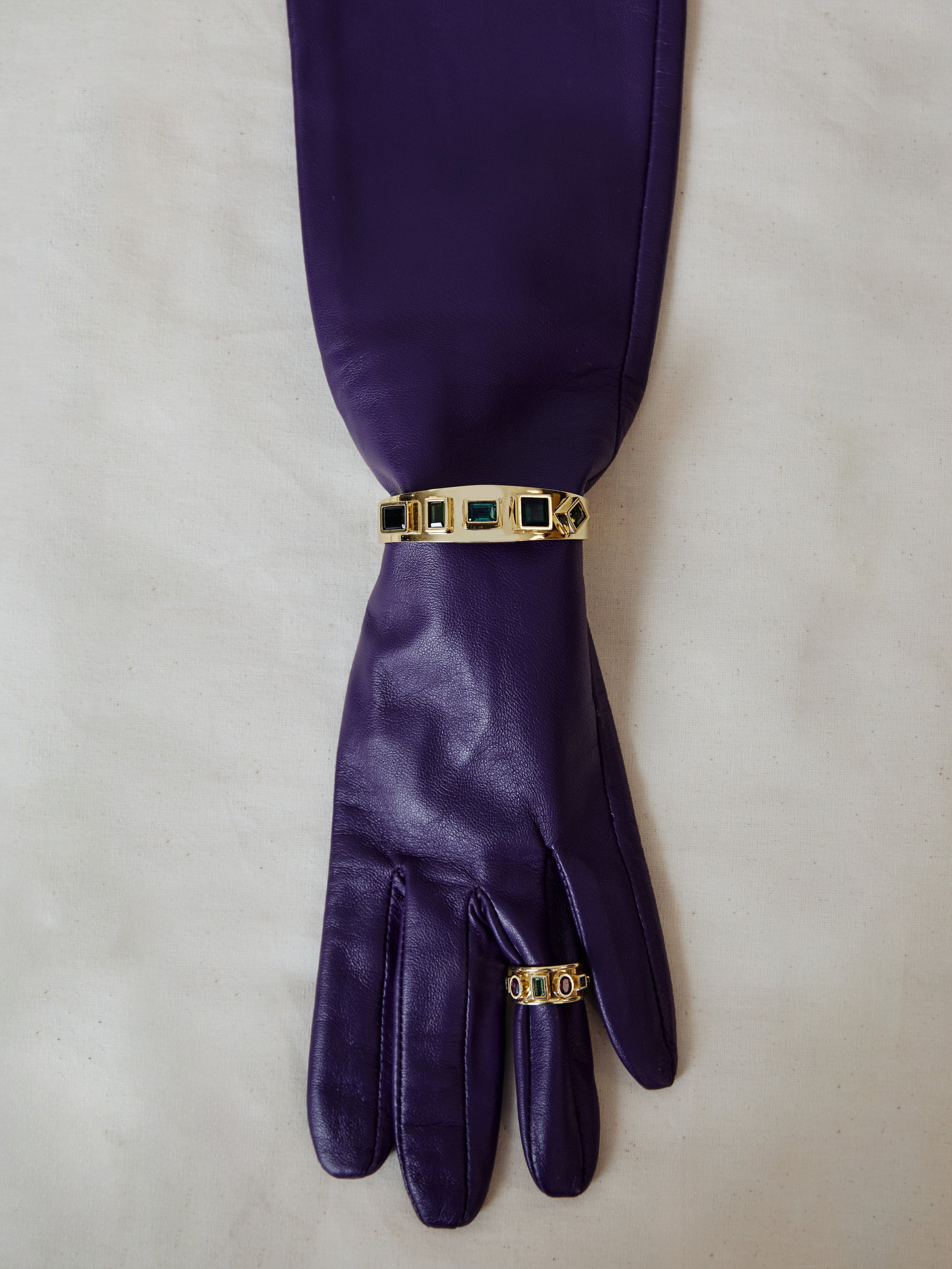 BRACELETE TURMALINAS E DIAMANTES