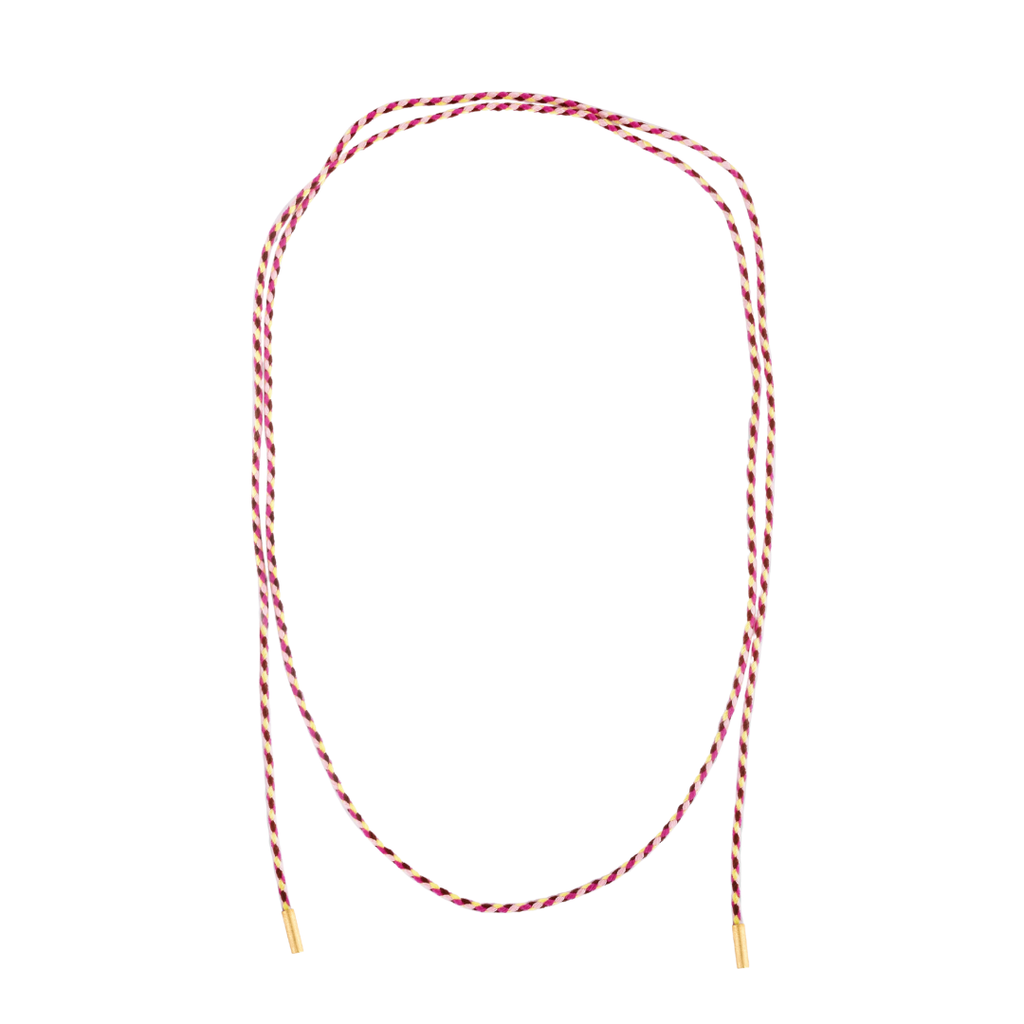 COLAR FIO CORDA COM PONTEIRAS