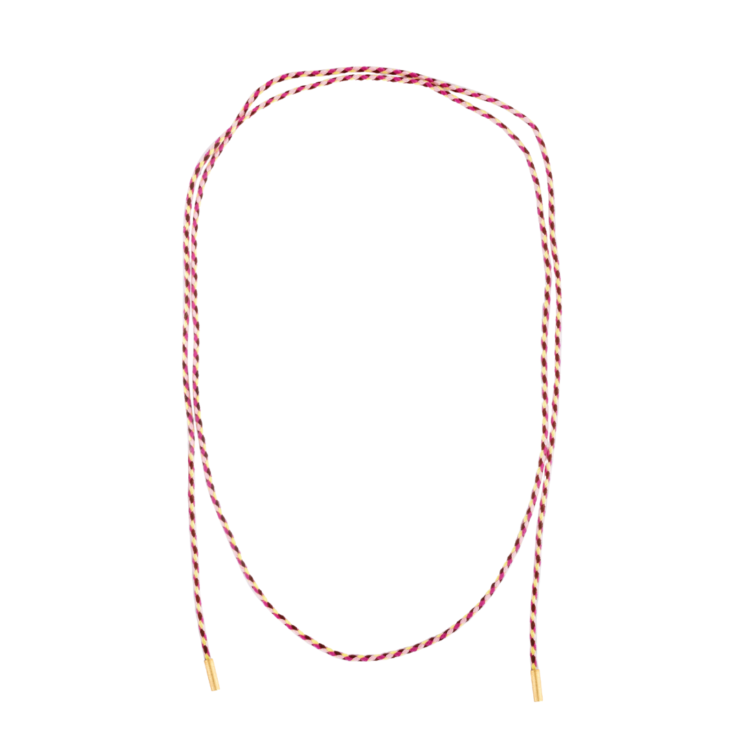 COLAR FIO CORDA COM PONTEIRAS