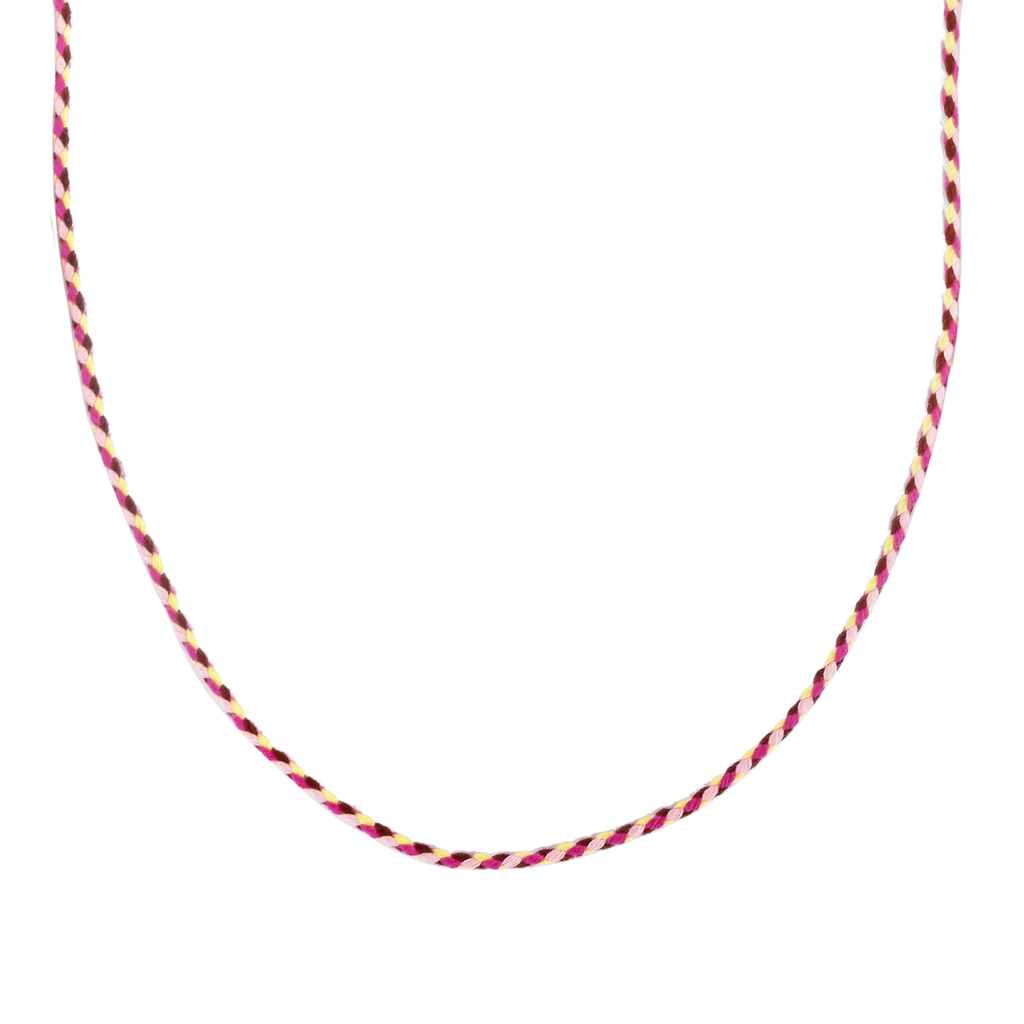 COLAR FIO CORDA COM PONTEIRAS