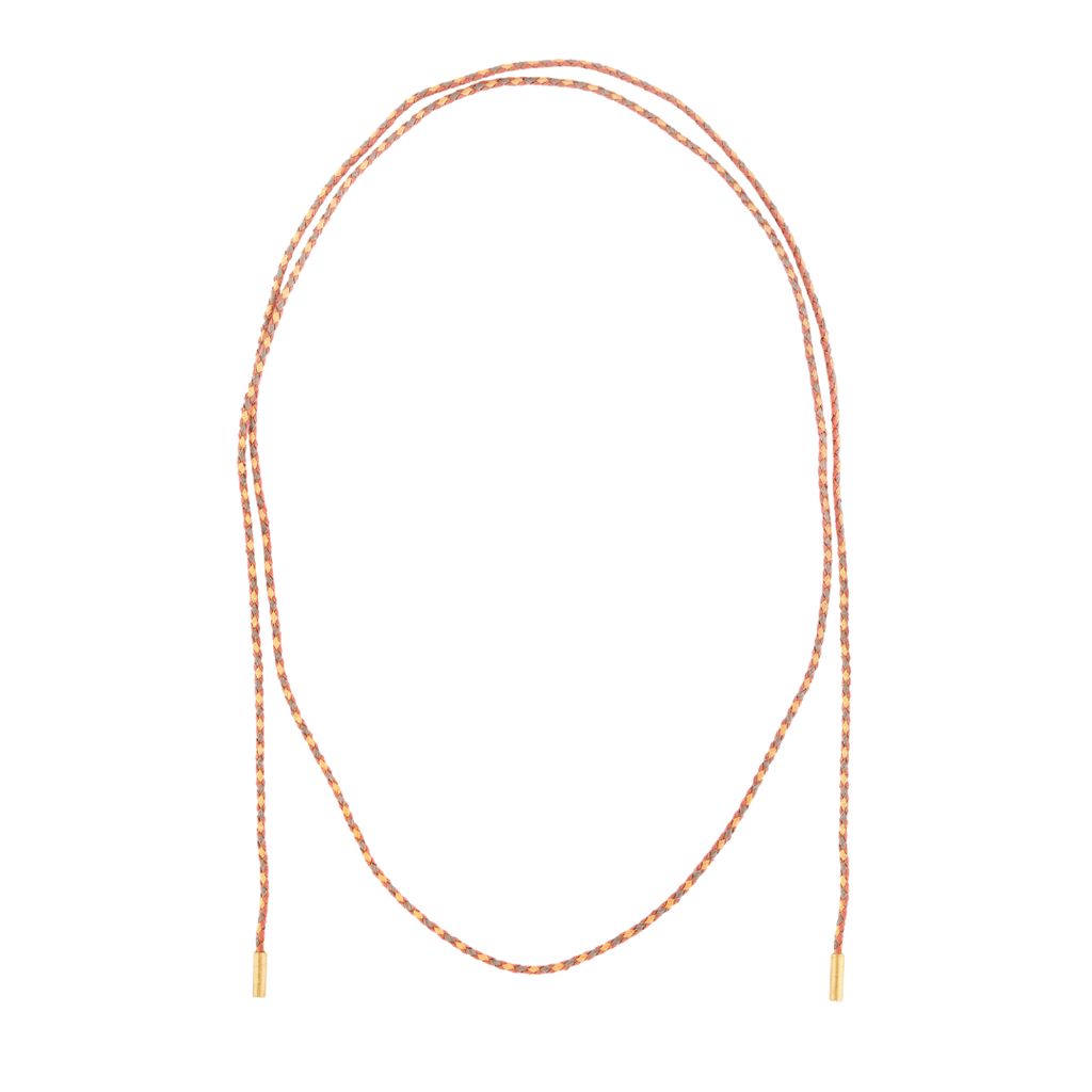 COLAR FIO CORDA COM PONTEIRAS