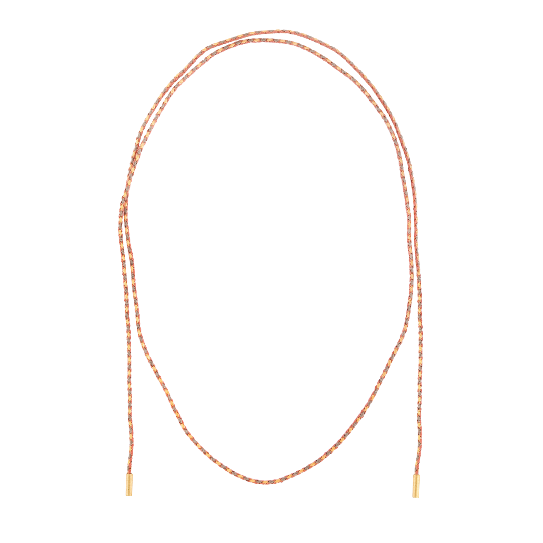 COLAR FIO CORDA COM PONTEIRAS