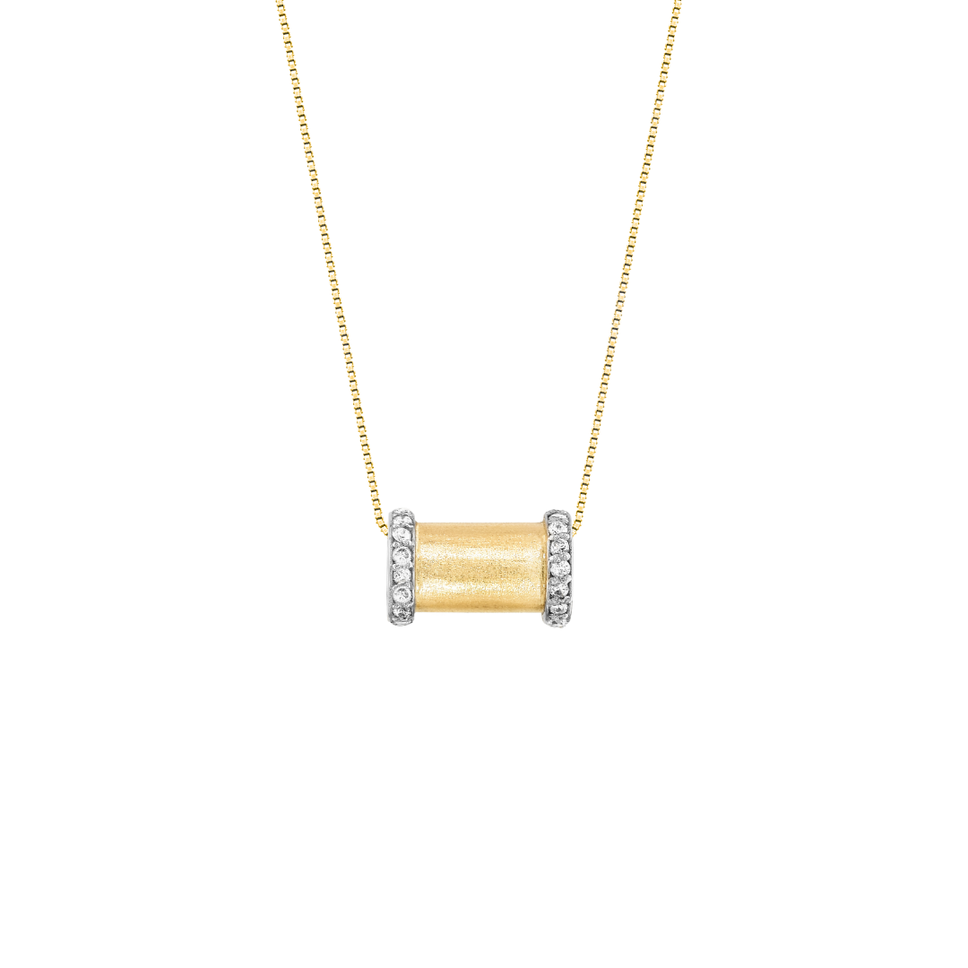 PINGENTE SEPARADOR CANUTILHO COM DIAMANTES