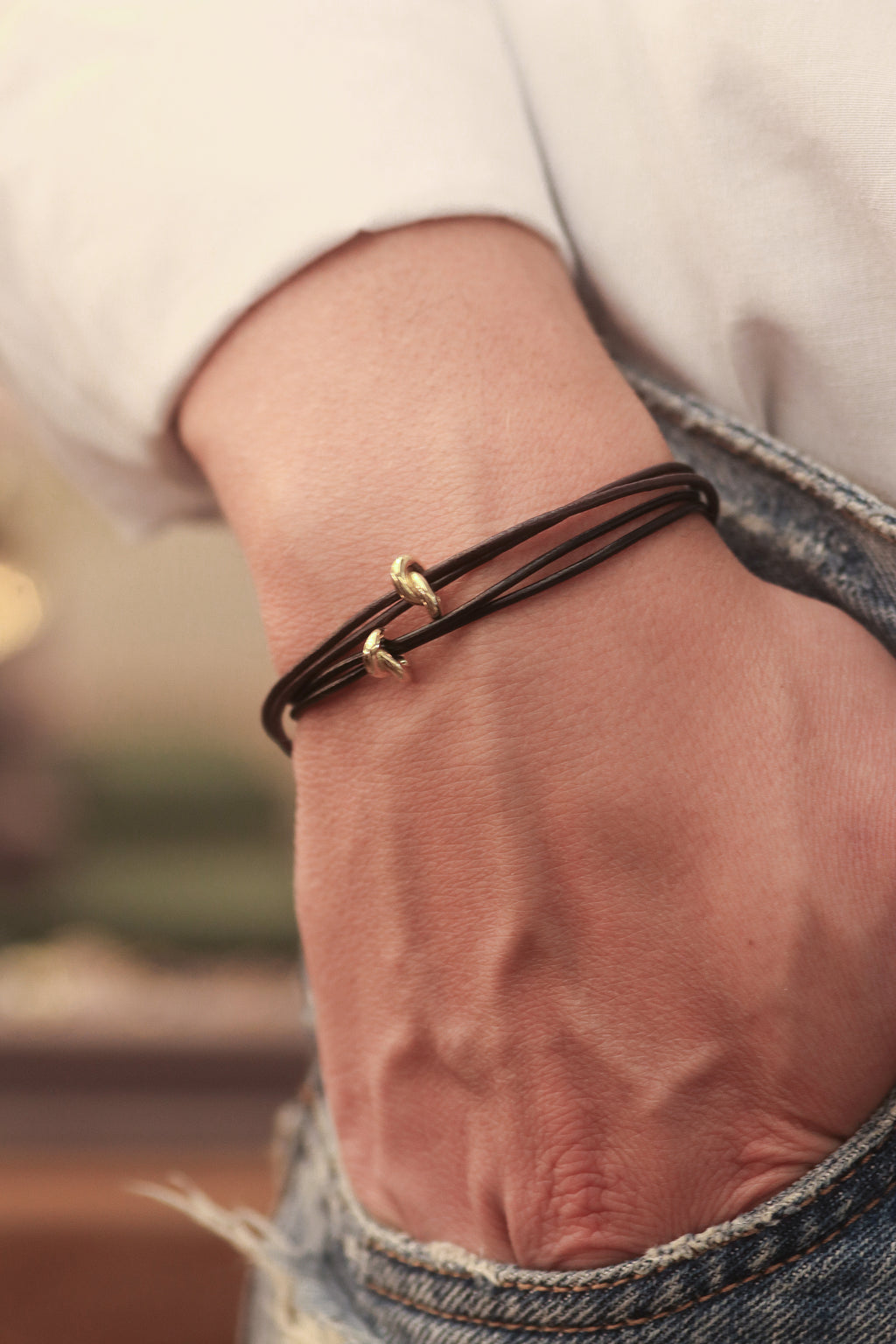 PULSEIRA MASCULINA COM NÓ