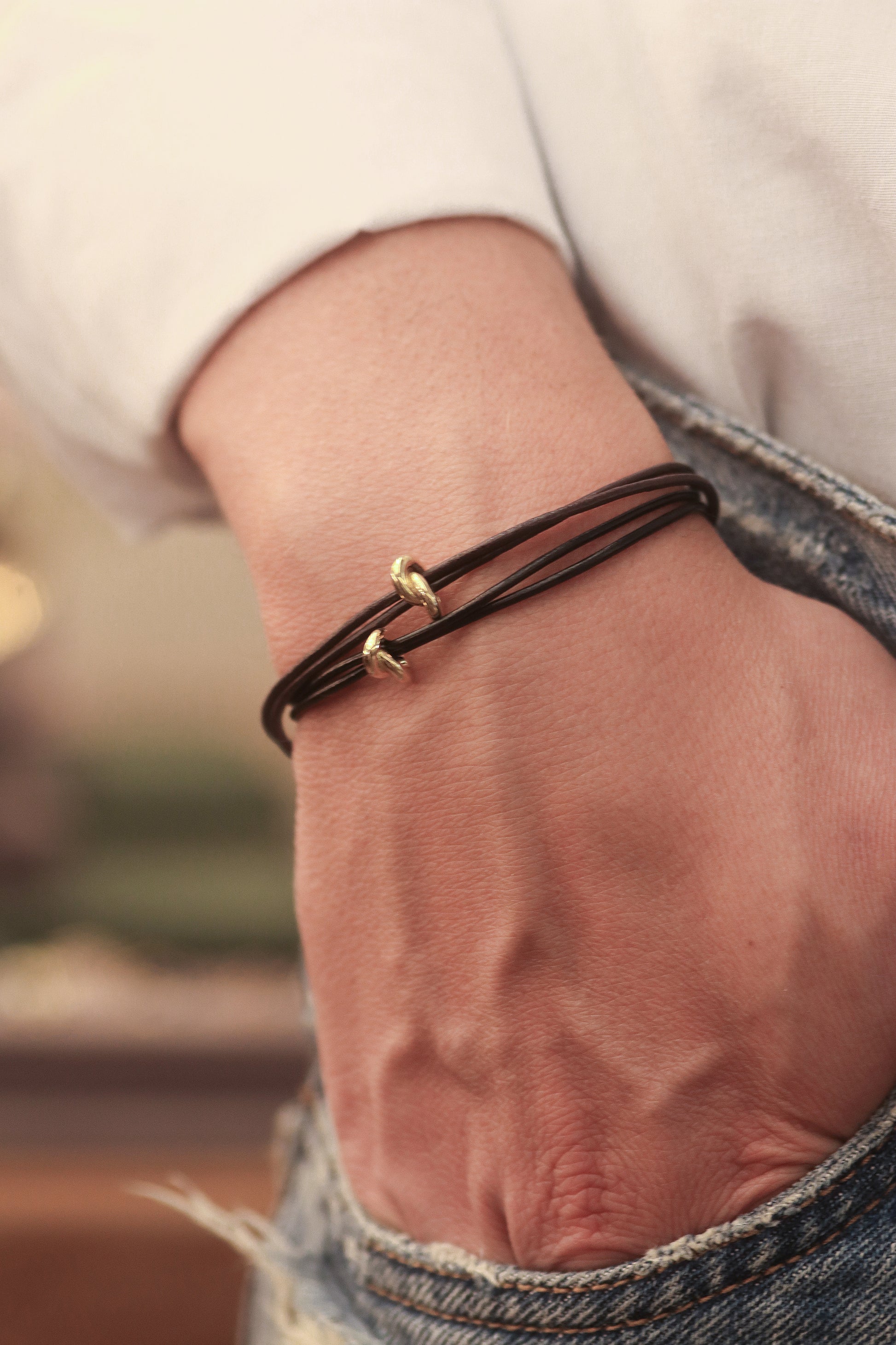 PULSEIRA MASCULINA COM NÓ