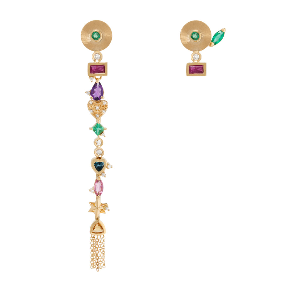 BRINCO COM GEMAS COLORIDAS