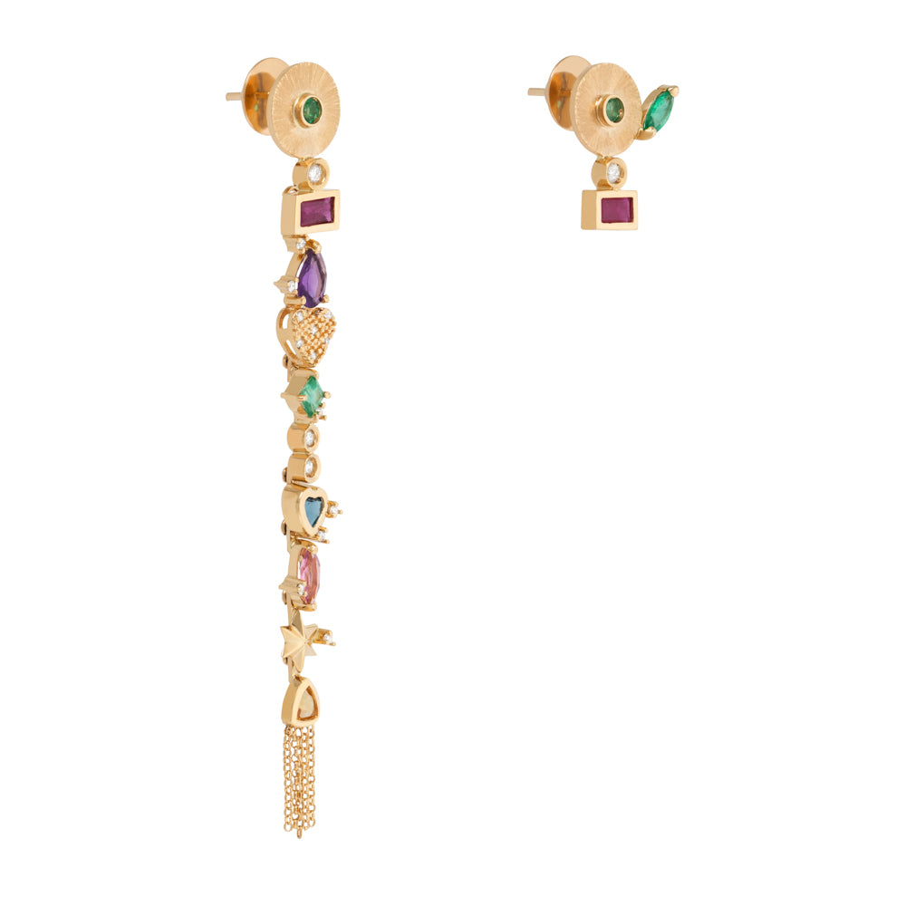 BRINCO COM GEMAS COLORIDAS