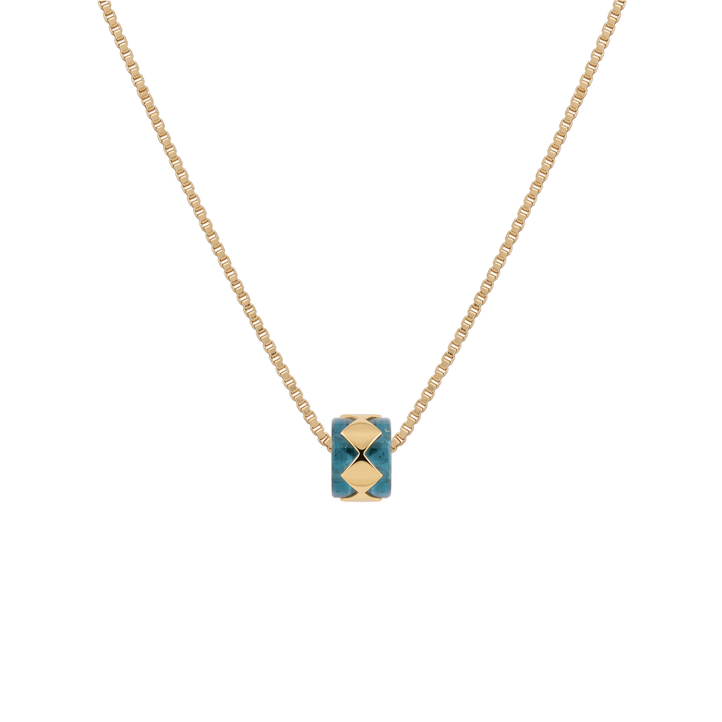 PINGENTE SEPARADOR TURMALINA AZUL