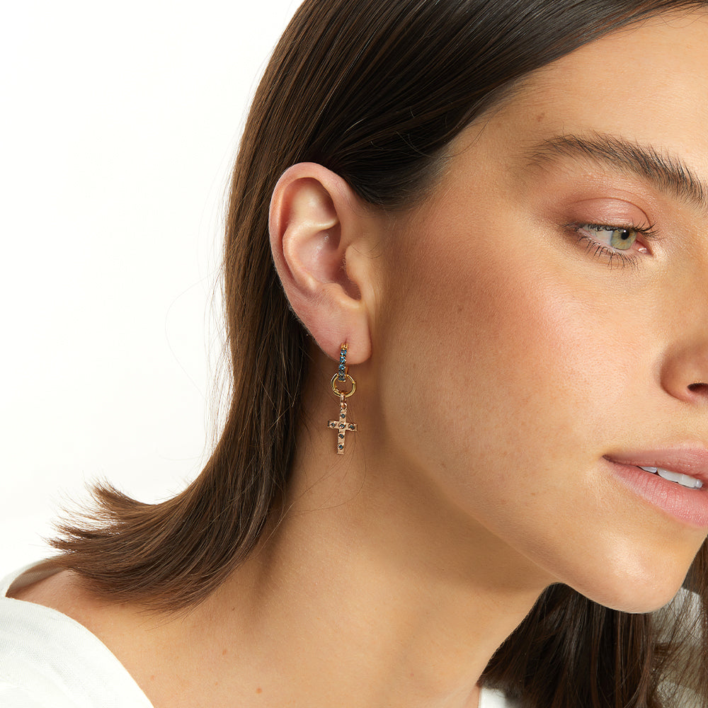 PINGENTE CRUZ COM TOPÁZIO LONDON