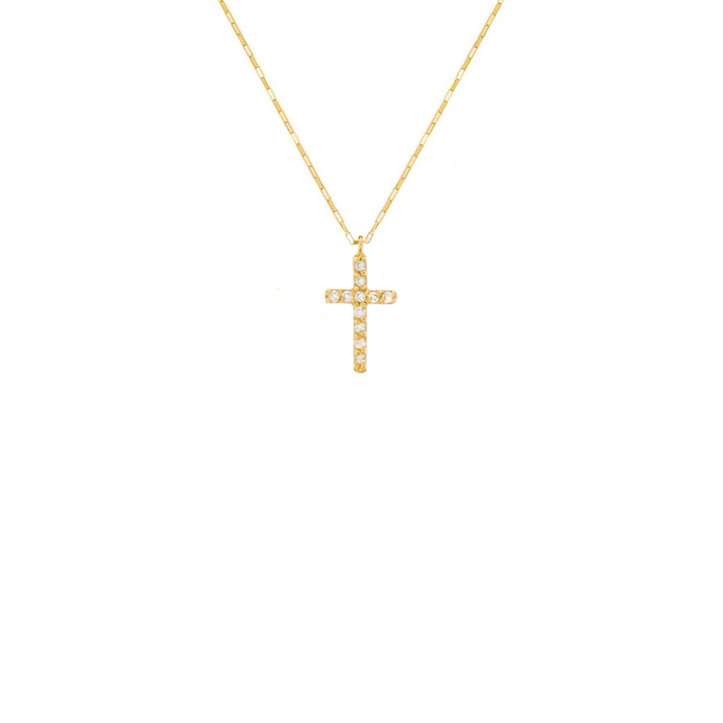 PINGENTE CRUZ DIAMANTE