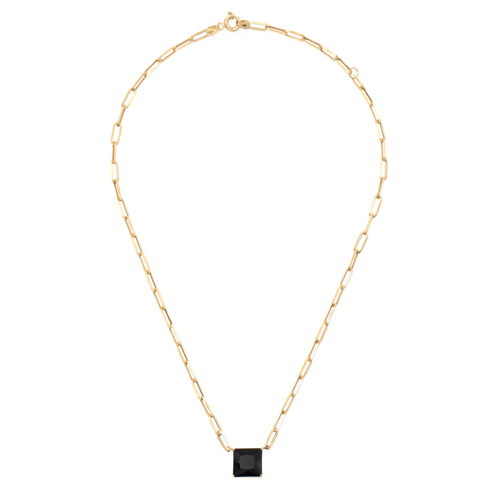 CHOKER COM ÔNIX CENTRAL P