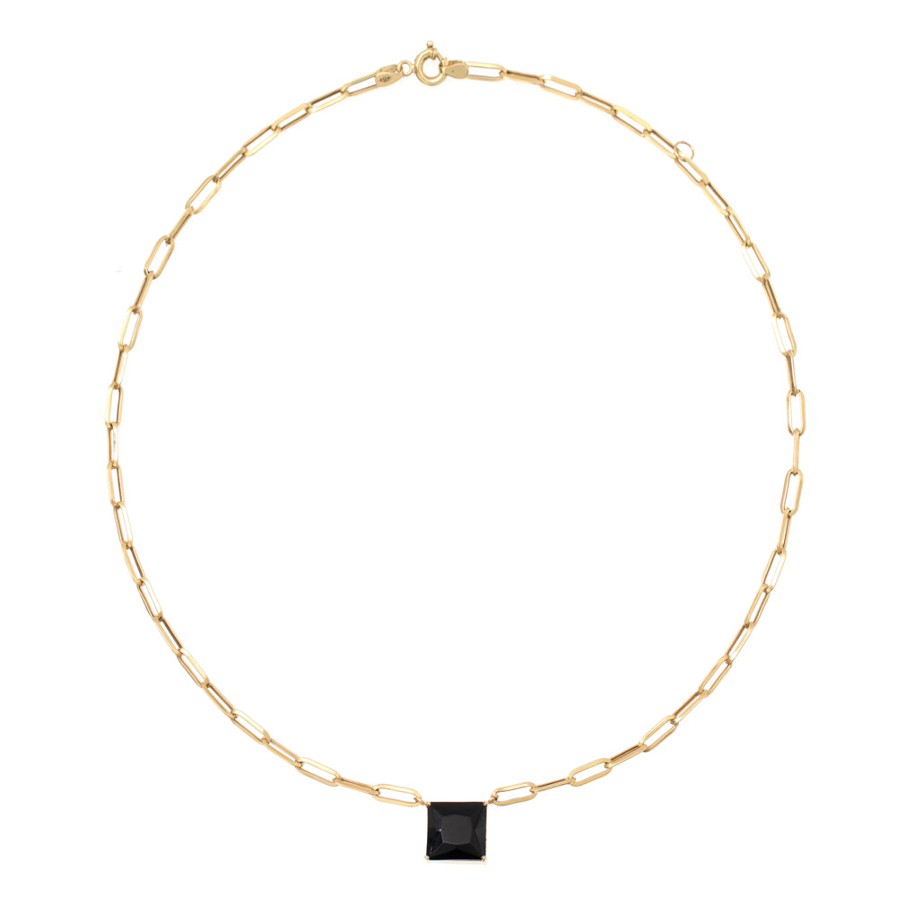 CHOKER COM ÔNIX CENTRAL M