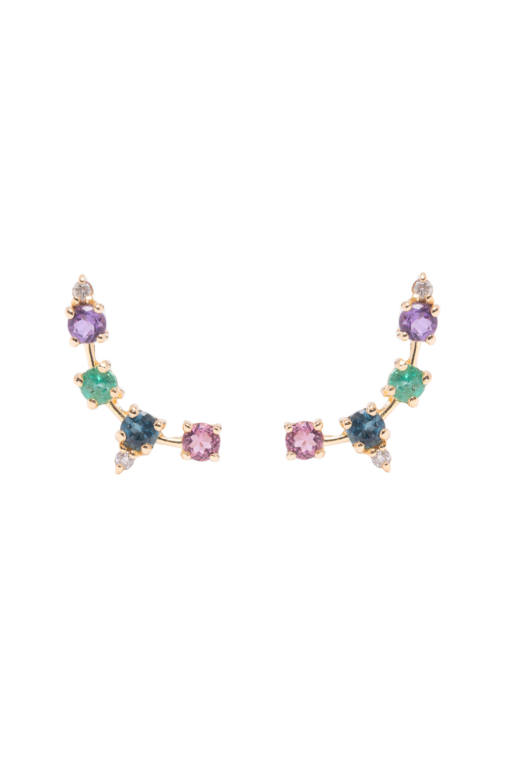 BRINCO EARCUFF MULTIGEMAS