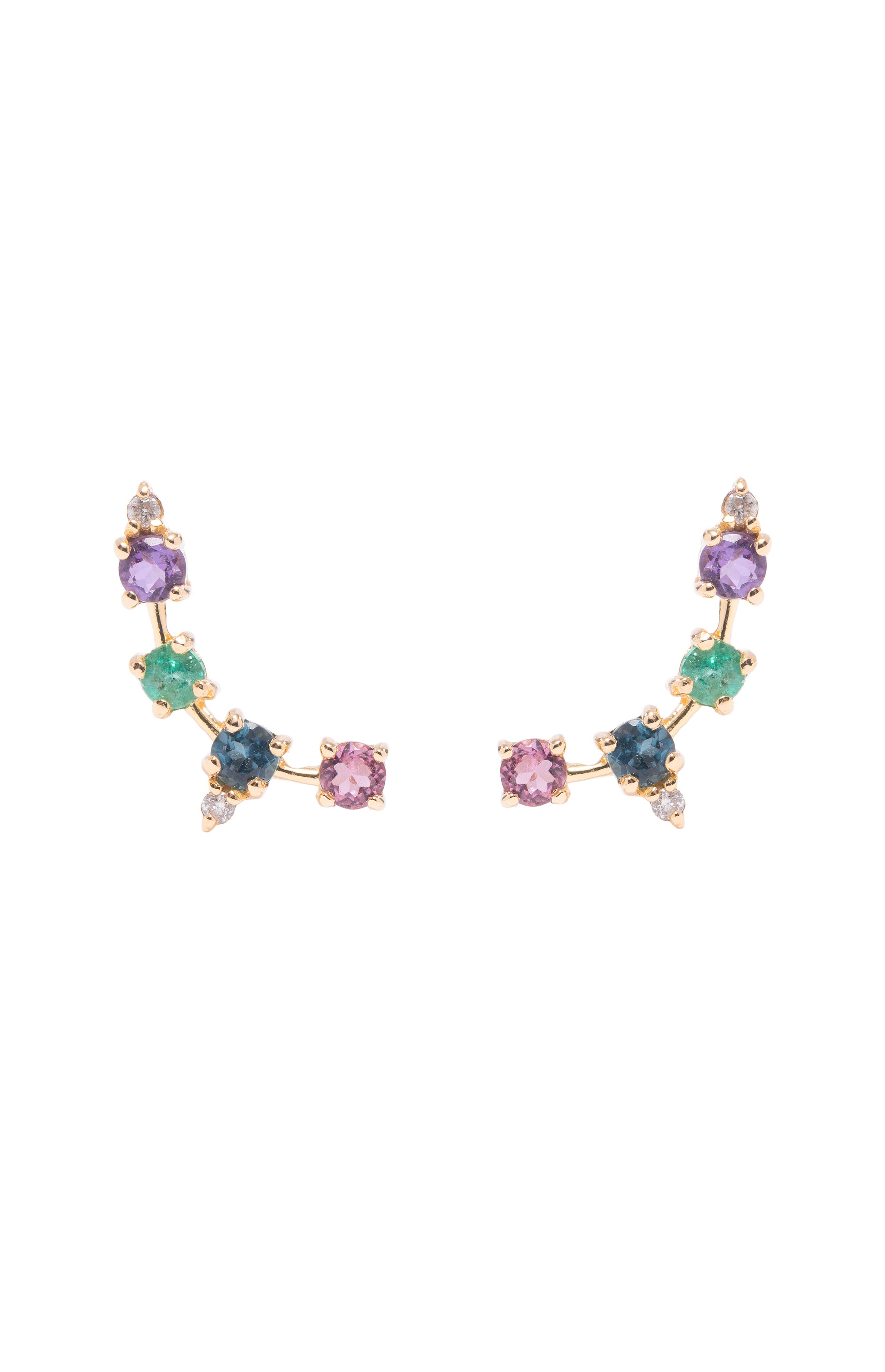 BRINCO EARCUFF MULTIGEMAS