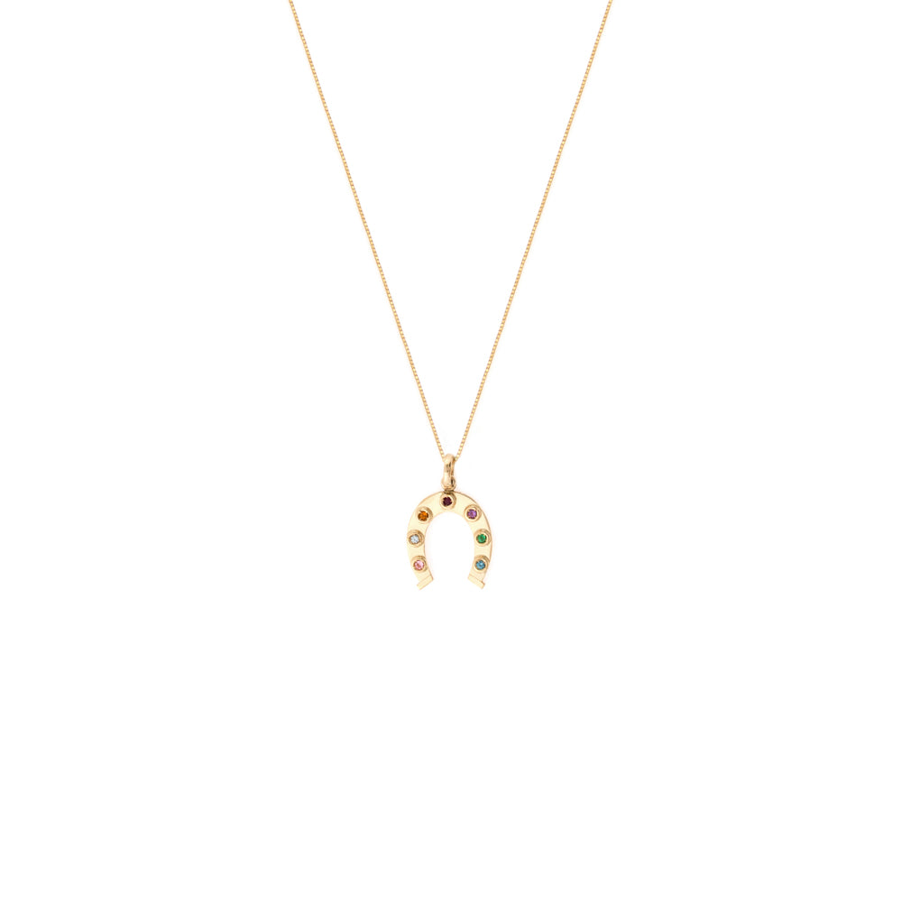 PINGENTE FERRADURA COLORIDA