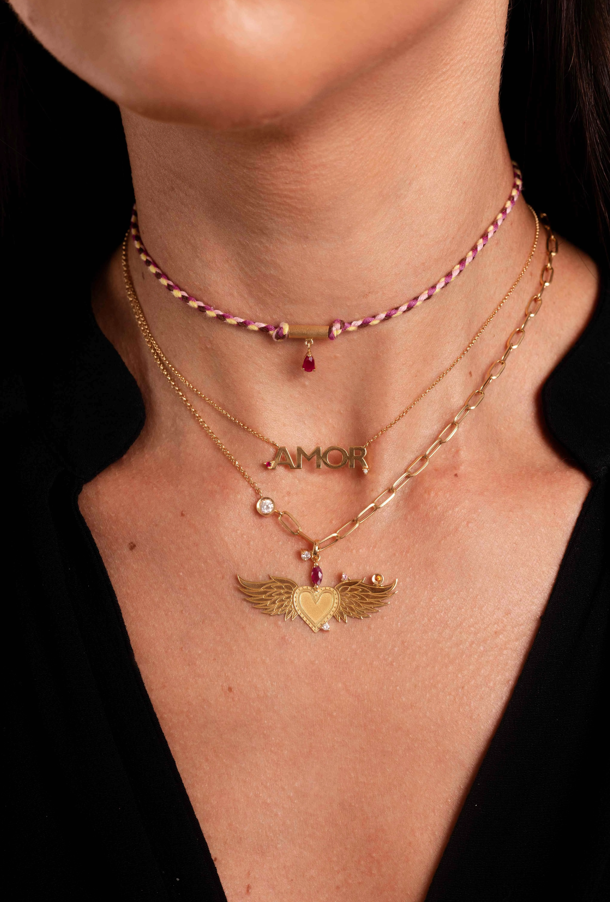 COLAR FIO CORDA COM CANUTILHO