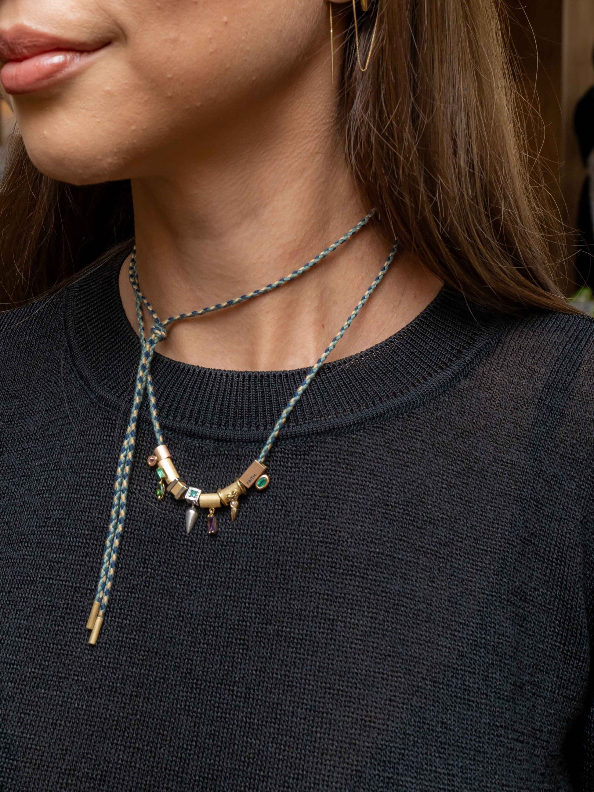 PINGENTE SEPARADOR COM AMETISTA