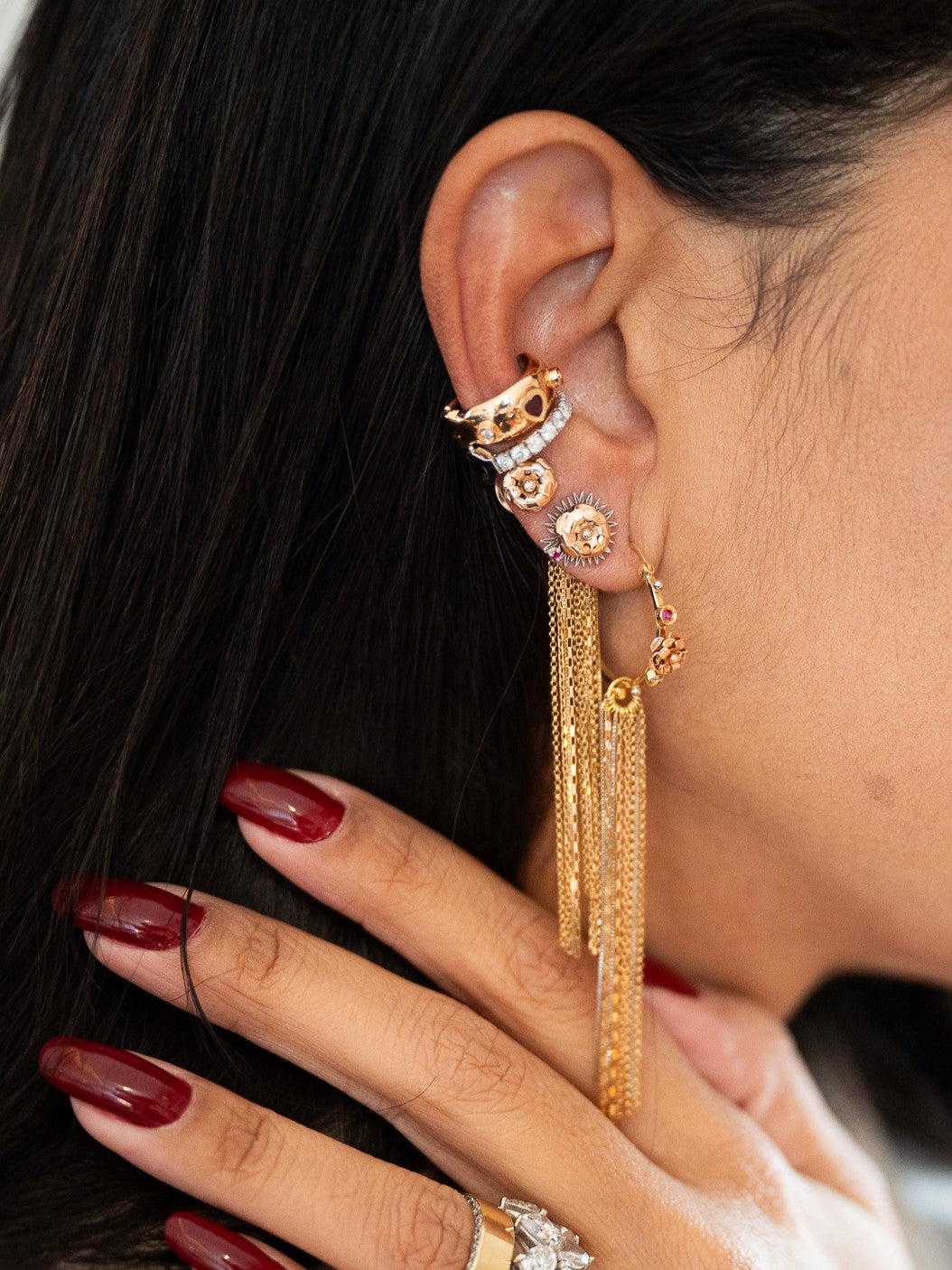 BRINCO ROSA COM ESPINHOS