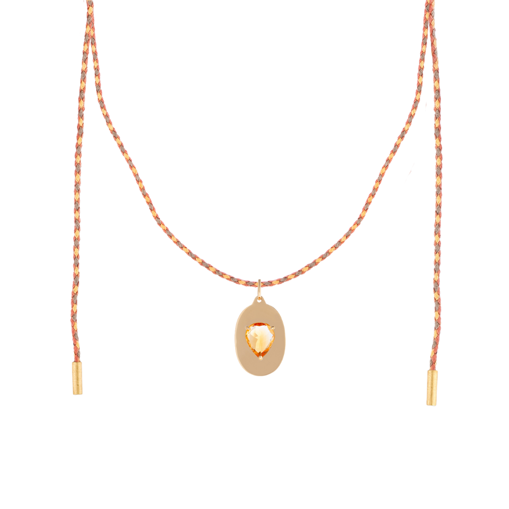 PINGENTE COM CITRINO