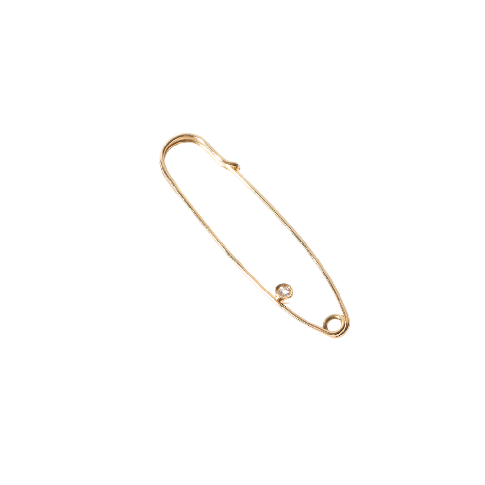 ALFINETE 5 CM COM DIAMANTE