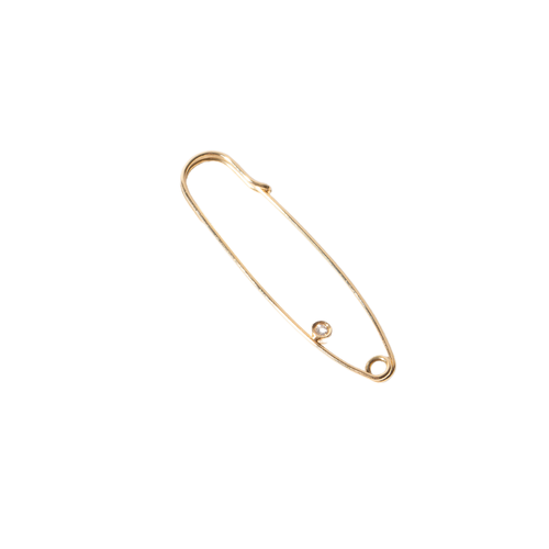 ALFINETE 5 CM COM DIAMANTE