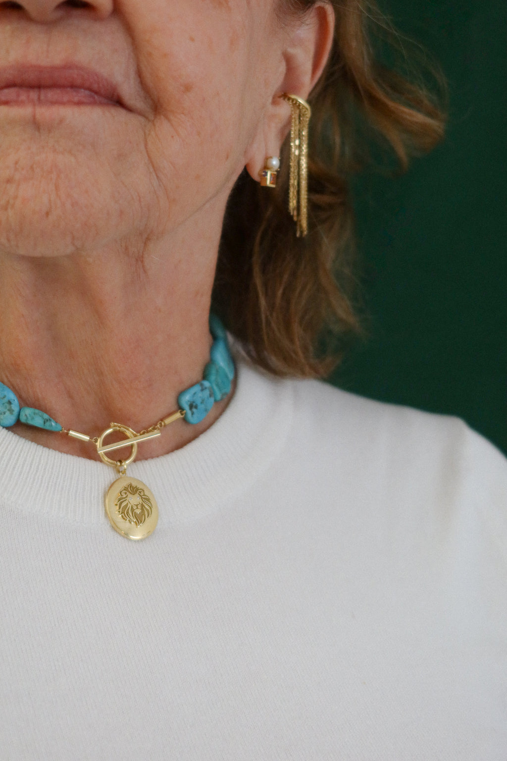 COLAR TURQUESA