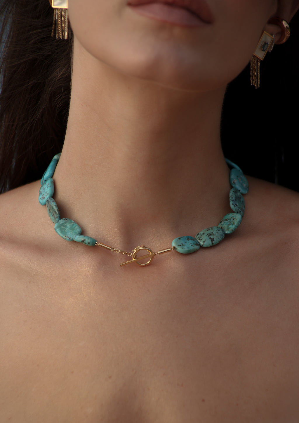 COLAR TURQUESA