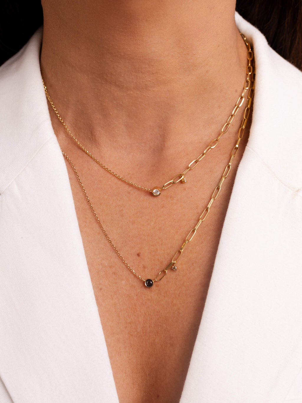 COLAR CHOKER PONTO DE LUZ COM DIAMANTES