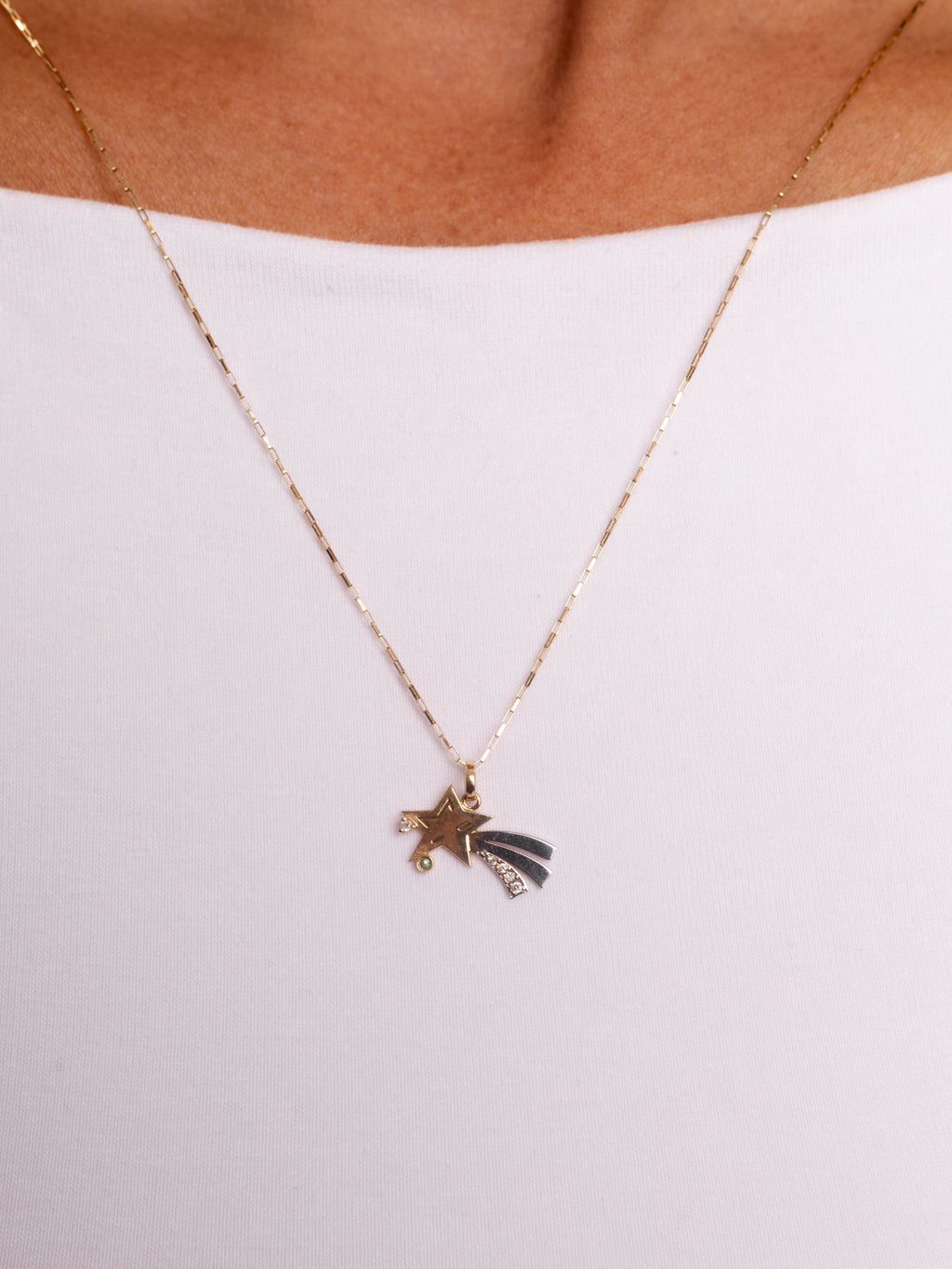 PINGENTE ESTRELA CADENTE