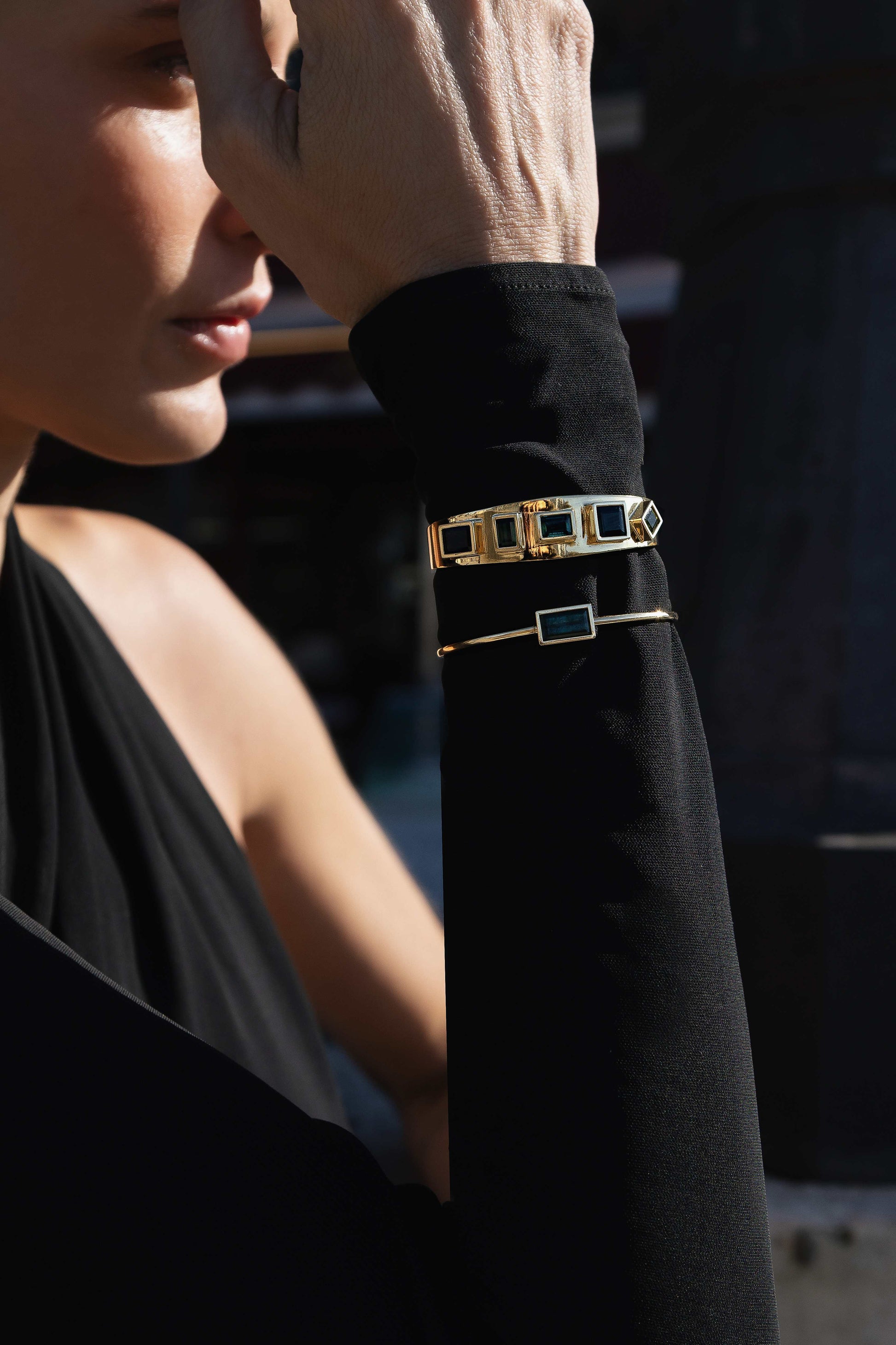 BRACELETE TURMALINAS E DIAMANTES