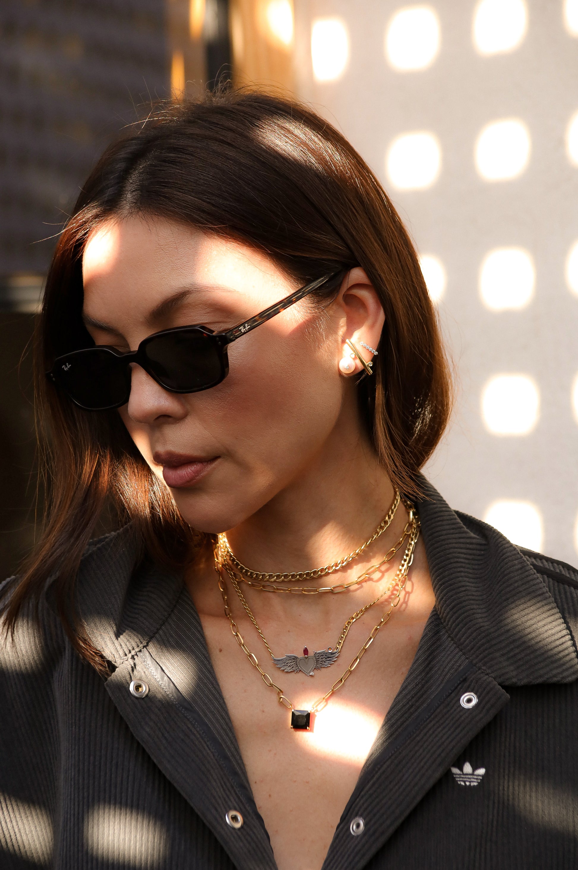 CHOKER GRUMMER COM CORAÇÃO ASAS