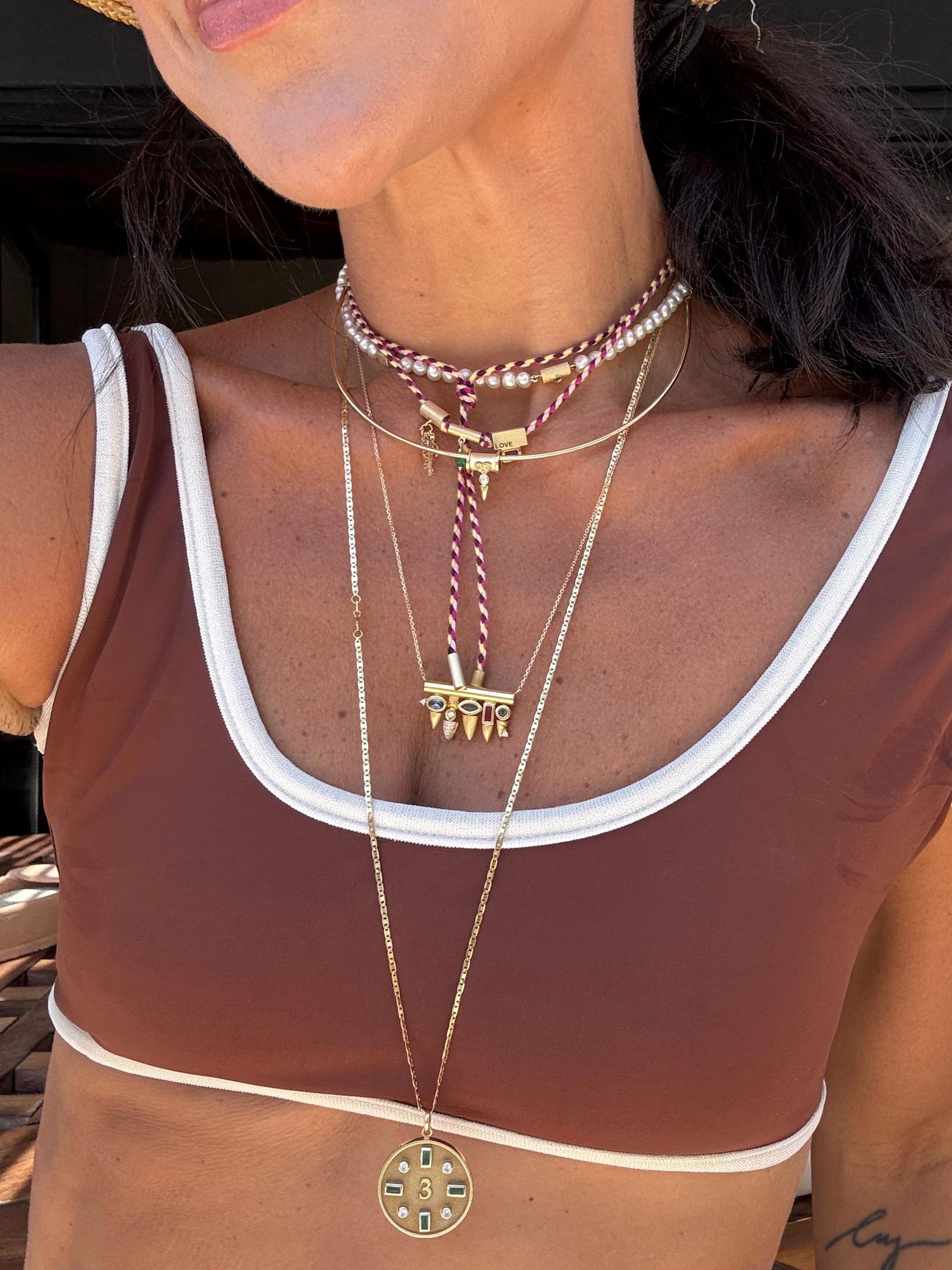 COLAR PALITO COM MULTIGEMAS